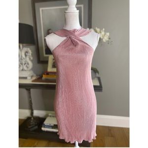 Song Of Style Pluto Mini Dress Rose Mauve Women's Size Medium